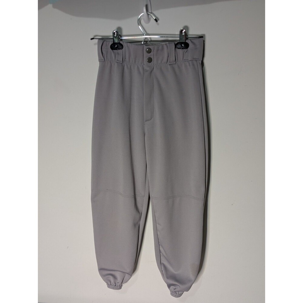 POWER BOLT Baseball Softball Pants SMALL Adult Gray Knicker 100% Polyester NWOT